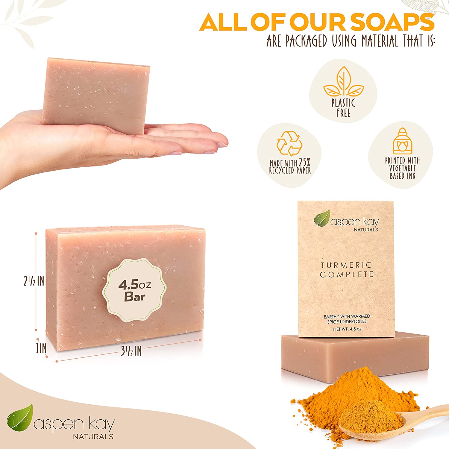 Turmeric Soap - Bar Soap
