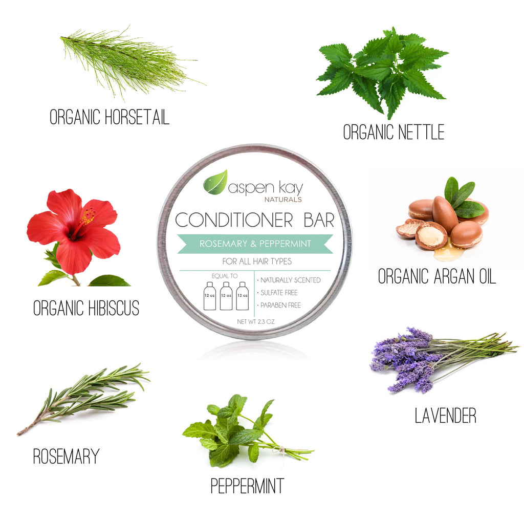 Conditioner Bar - Rosemary & Mint