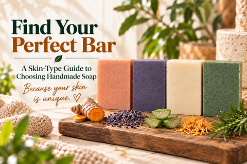 Find Your Perfect Bar: A Skin-Type Guide to Choosing Handmade Soap