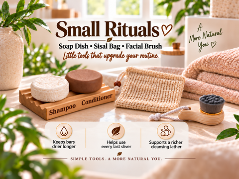 Small Rituals: Soap Dishes, Sisal Bags, and the Little Tools That Change Your Shower
