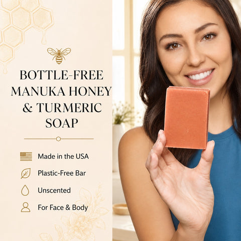 Manuka Honey and Turmeric - Bar Soap