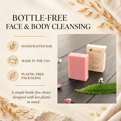 Aloe Vera with Calamine & Oatmeal Soap