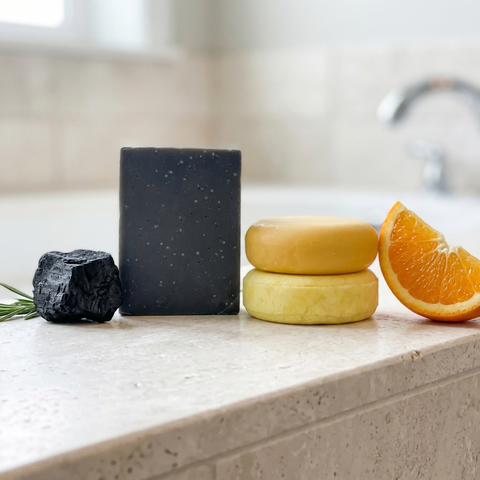 Shampoo & Conditioner Set - Citrus | Dead Sea Mud - Bar Soap