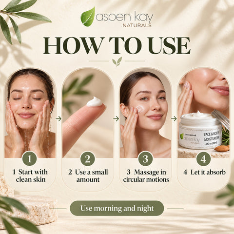 Face & Body Moisturizer - Unscented