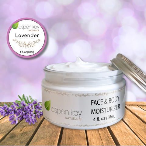 Face & Body Moisturizer - Lavender