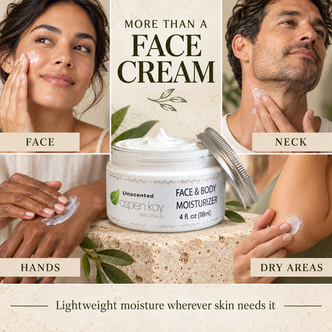 Face & Body Moisturizer - Unscented