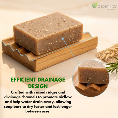 Handcrafted Soap Dish (2 pack)
