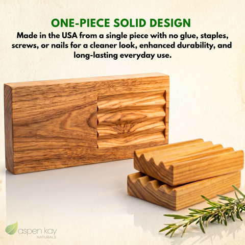 Handcrafted Mini Soap Dish (2 Pack)