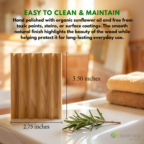 Handcrafted Soap Dish (2 pack)