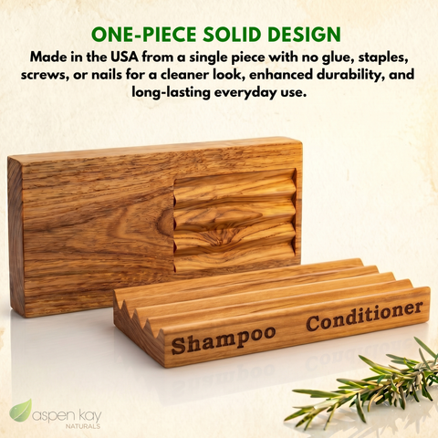 Handcrafted Hair Bar Soap Dish