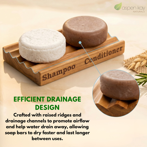 Handcrafted Hair Bar Soap Dish