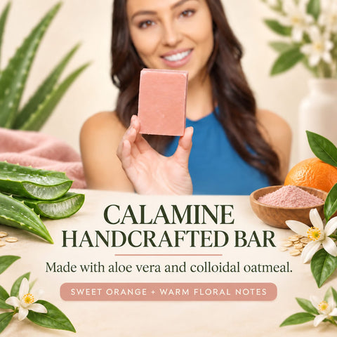 Aloe Vera with Calamine & Oatmeal Soap