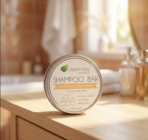 Travel Tins Only - for Citrus Shampoo & Conditioner Set