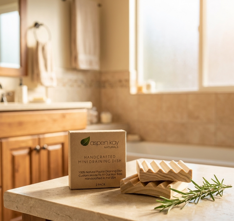 Handcrafted Mini Soap Dish (2 Pack)