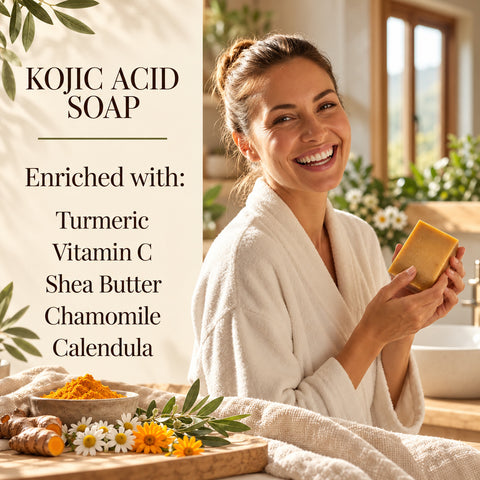 Kojic Acid & Turmeric - Bar Soap