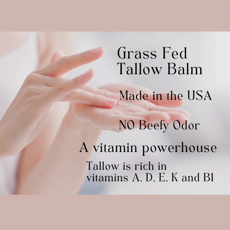 Tallow Balm Moisturizer - Turmeric Vanilla