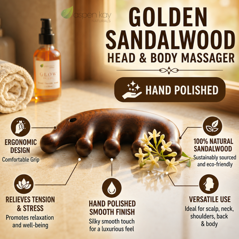 Sandalwood Massage Comb