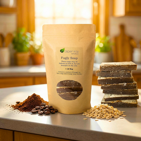 Exfoliating Coffee and Oatmeal - Fugly Soap