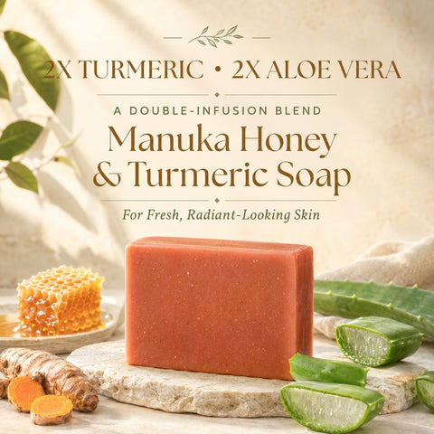 Manuka Honey and Turmeric - Bar Soap
