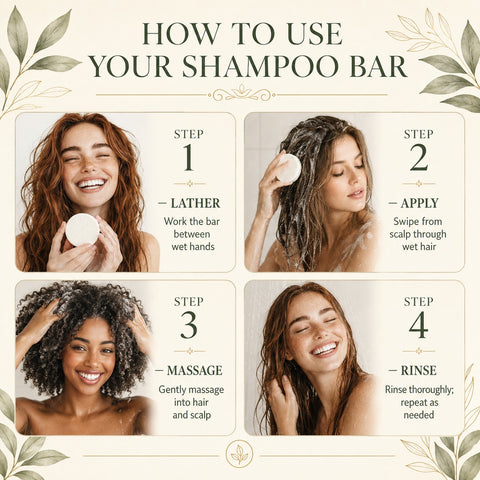 Shampoo Bar - Coconut - Hydrating