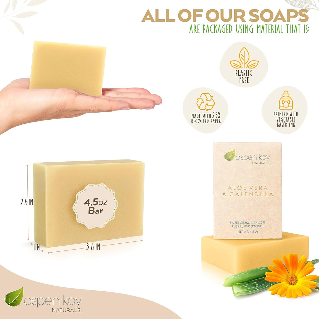 Aloe Vera & Calendula - Bar Soap