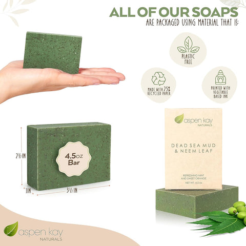 Neem & Dead Sea Mud - Bar Soap