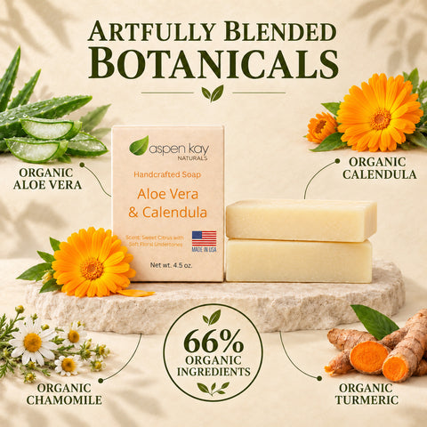 Aloe Vera & Calendula - Bar Soap