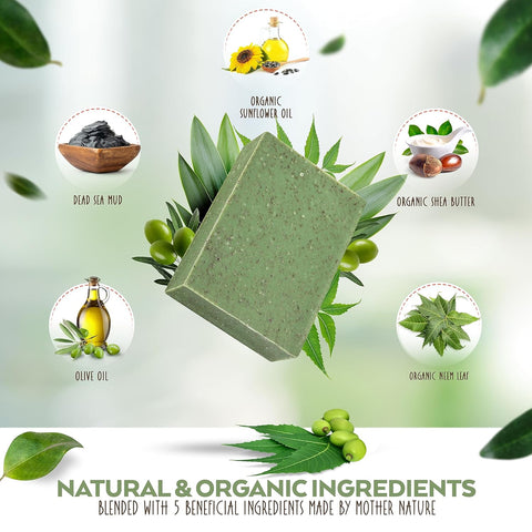 Neem & Dead Sea Mud - Bar Soap