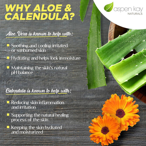 Aloe Vera & Calendula - Bar Soap