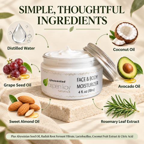 Face & Body Moisturizer - Unscented