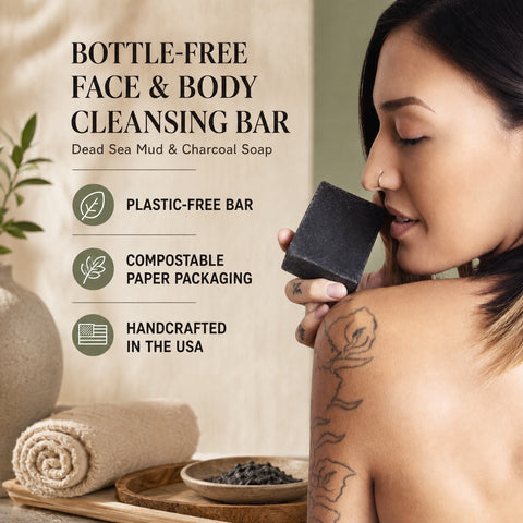 Dead Sea Mud & Charcoal - Bar Soap