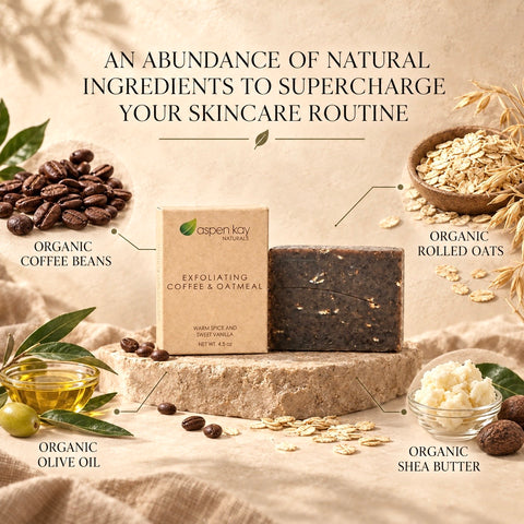 Exfoliating Coffee & Oatmeal - Bar Soap