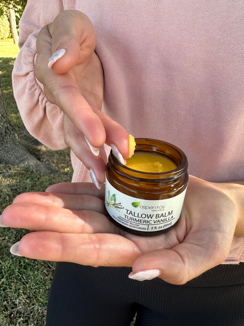Tallow Balm Moisturizer - Turmeric Vanilla