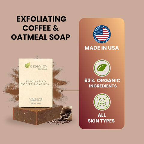 Exfoliating Coffee & Oatmeal - Bar Soap