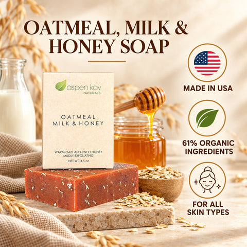 Oatmeal, Milk & Honey - Bar Soap