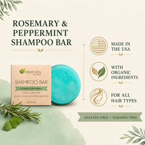 Shampoo Bar - Rosemary Mint