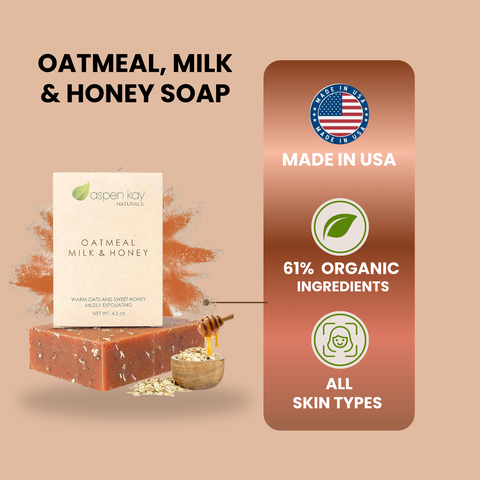 Oatmeal, Milk & Honey - Fugly Soap