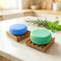 Rosemary and Mint Shampoo & Conditioner Set  with Mini Soap Dish