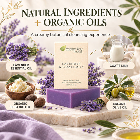 Lavender & Goats Milk - Bar Soap