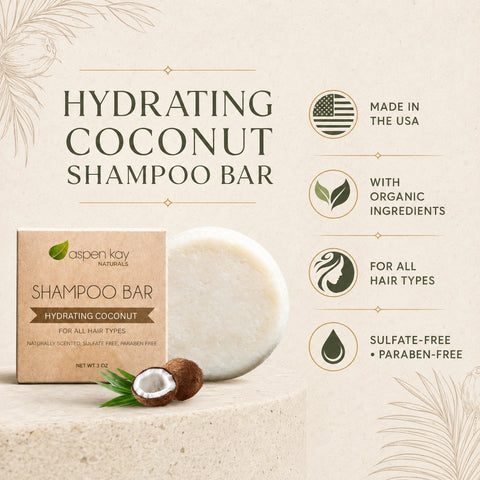 Shampoo Bar - Coconut - Hydrating