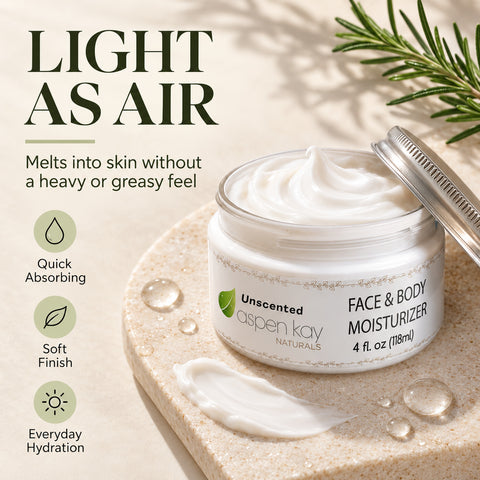 Face & Body Moisturizer - Unscented