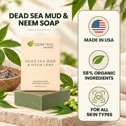 Neem & Dead Sea Mud - Bar Soap
