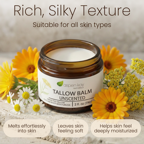 Tallow Balm Moisturizer - Unscented