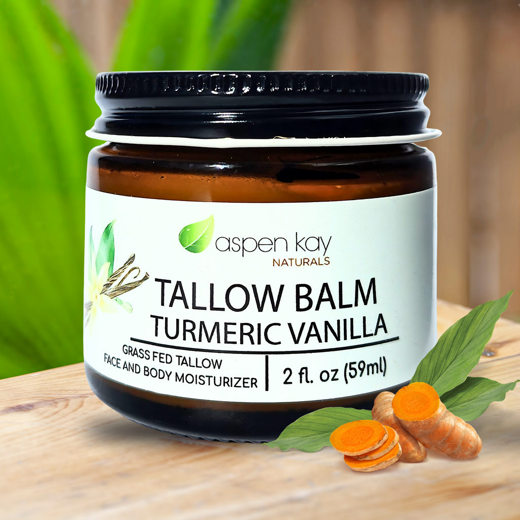 Tallow Balm Moisturizer - Turmeric Vanilla