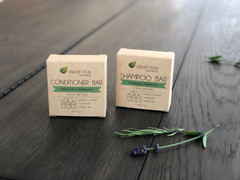 Shampoo & Conditioner Set - Rosemary and Mint