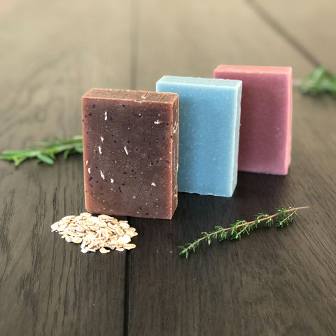 Oatmeal, Milk & Honey - Bar Soap | Arnica & Mint - Bar Soap | Oatmeal & Aloe - Bar Soap