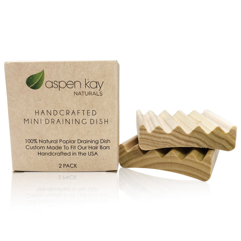 Handcrafted Mini Soap Dish (2 Pack)