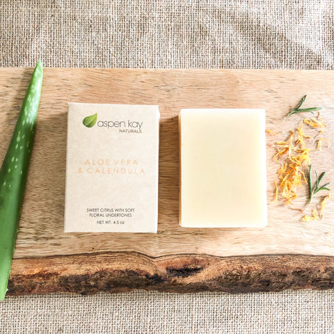 Aloe Vera & Calendula - Bar Soap